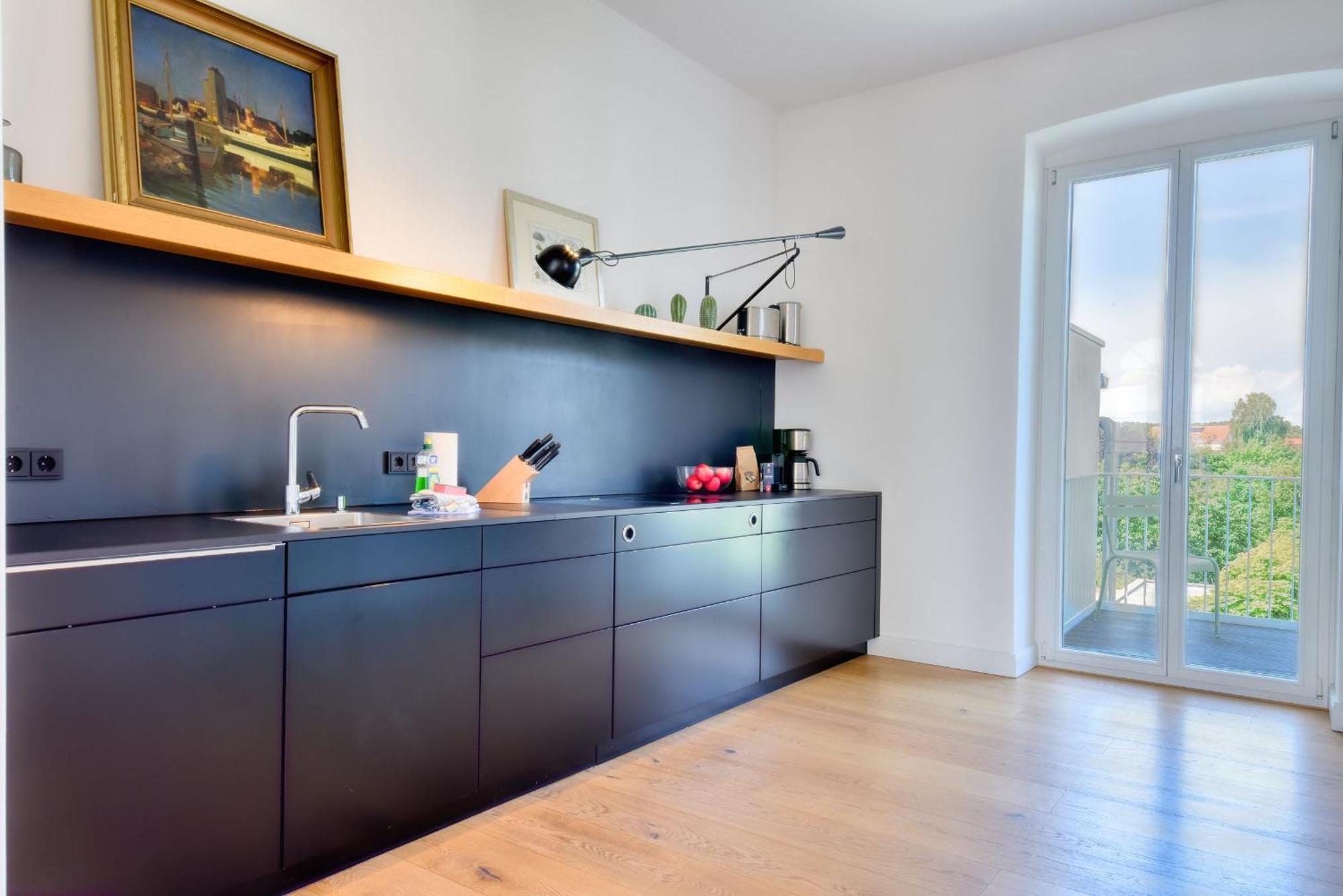 Ferienwohnung Fuerst Malte Loft I Design & Pool Putbus Esterno foto