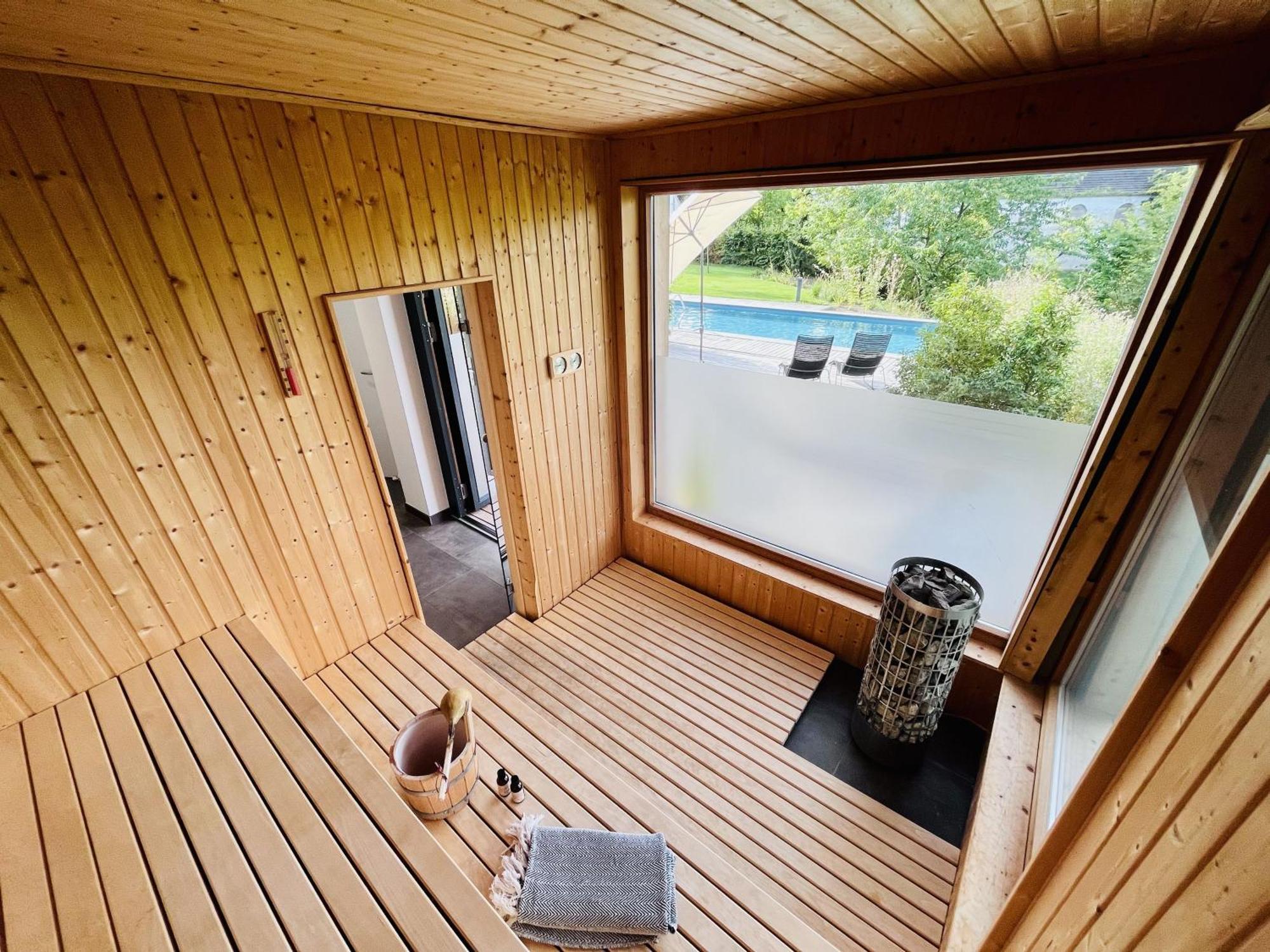 Ferienwohnung Fuerst Malte Loft I Design & Pool Putbus Esterno foto